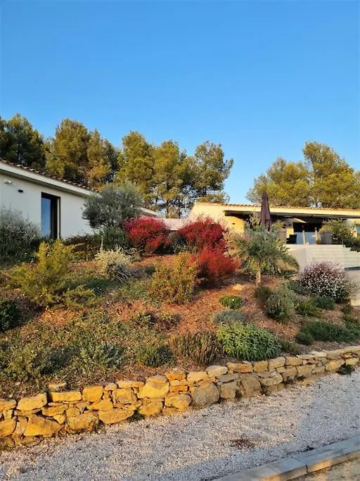 Villacadiere Vue Mer Et Vignes Piscine A Debordement Laouque 0*,